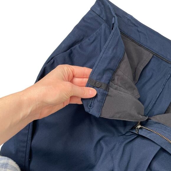 Lululemon Commission Pants Classic Swift‎ Cotton Size 30 navy blue - Picture 11 of 12